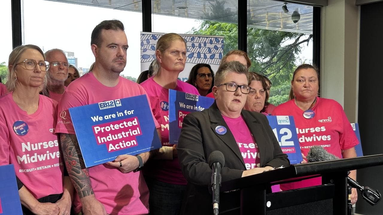 Queensland Nurses and Midwives Union Secretary Sarah Beam