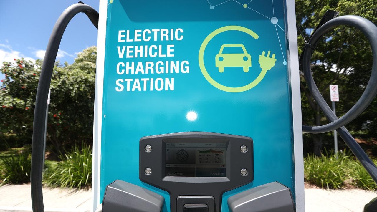 electric car charging 