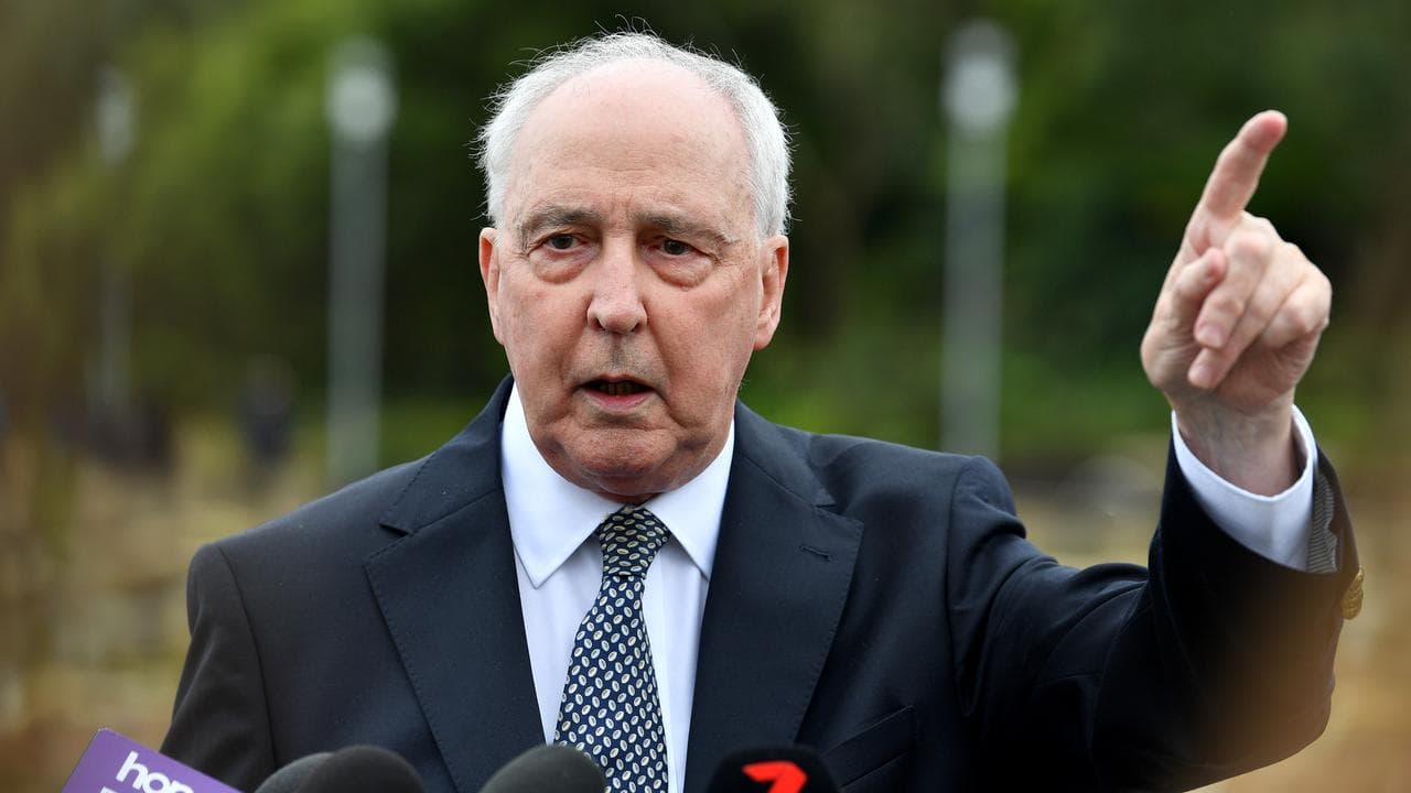 Former prime minister Paul Keating (file images)