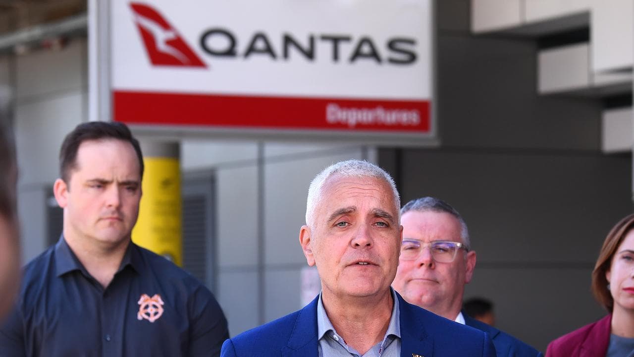 TWU national secretary Michael Kaine