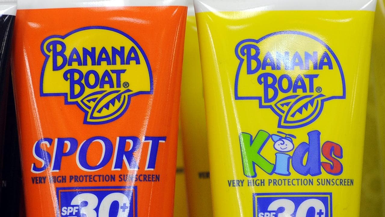 Banana Boat sunscreen (file)