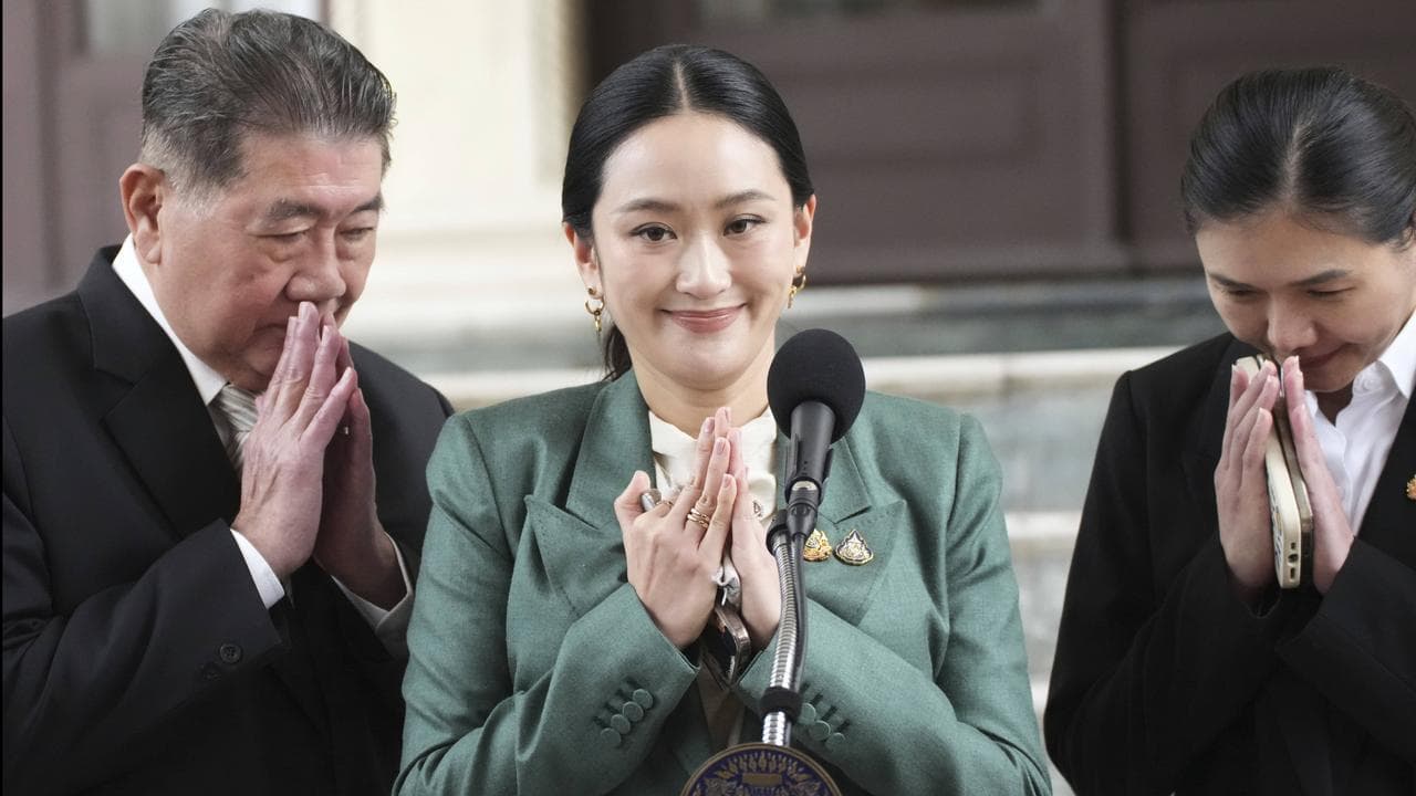 Thailand's Prime Minister Paetongtarn Shinawatra