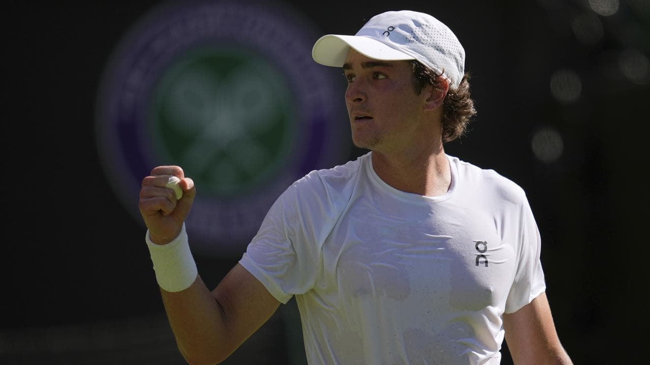 Brazil's Joao Fonseca.