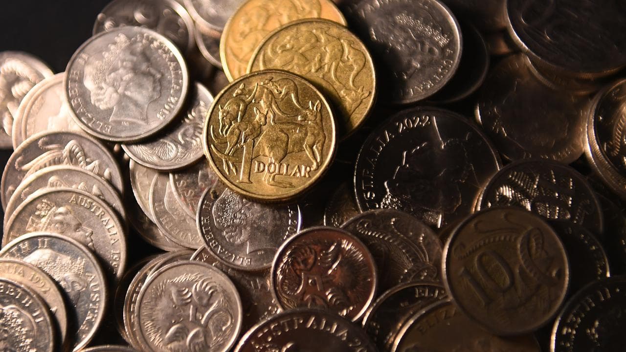 Australian coins.