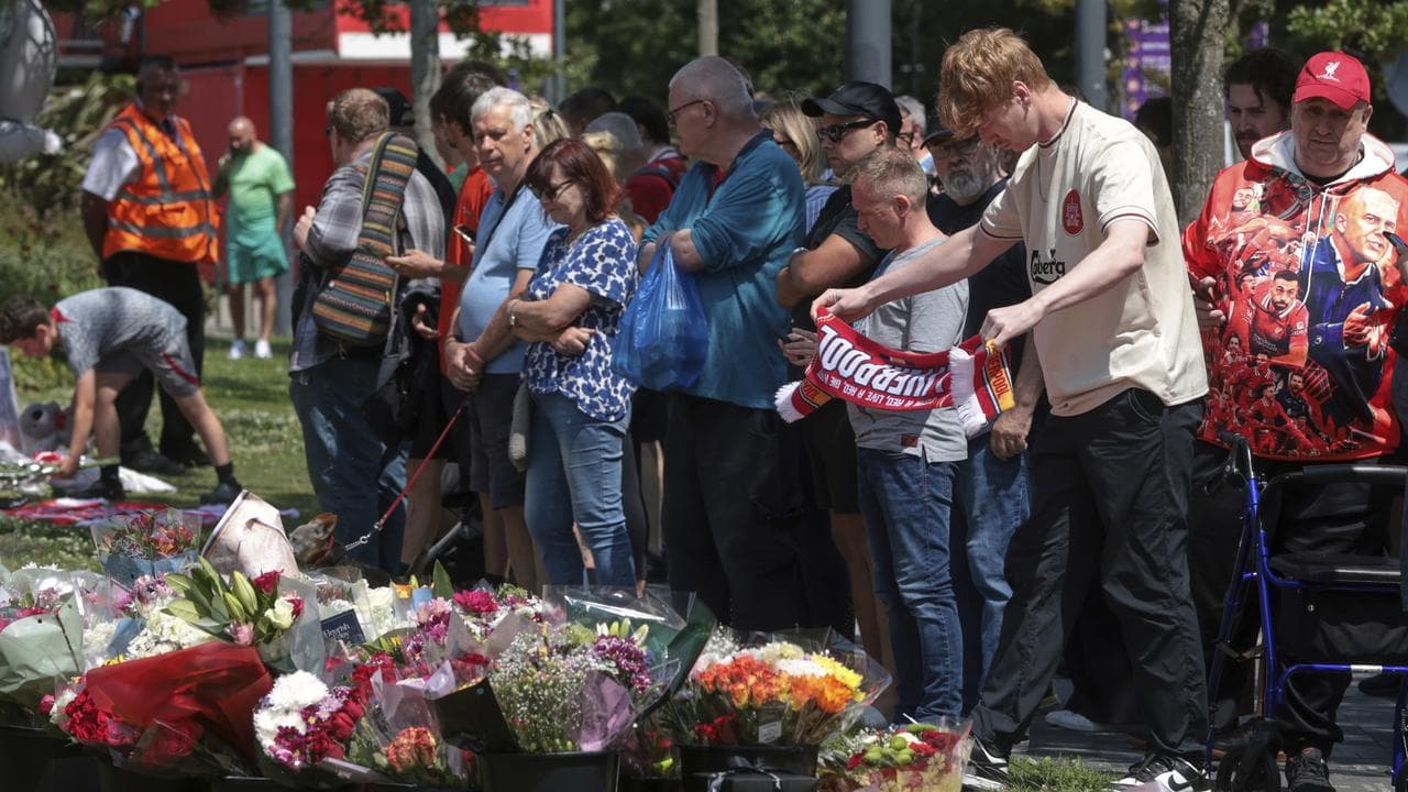 Jota tributes, Anfield.