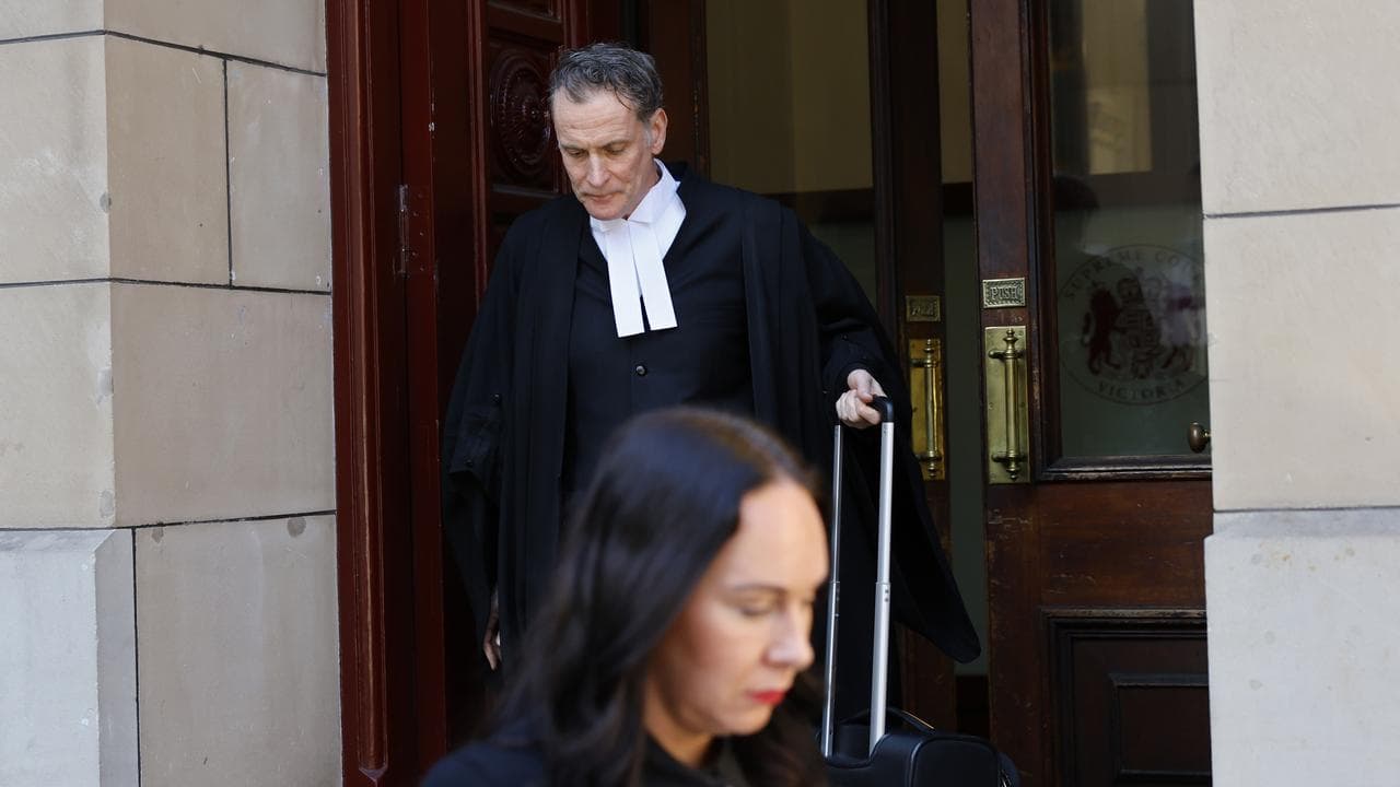 Prosecutors depart the Supreme Court