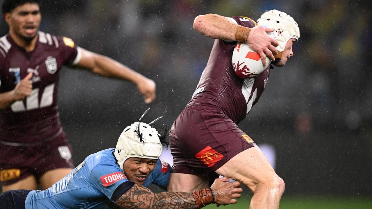 (L-R) Brian To'o and Harry Grant.