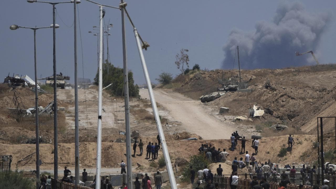 Mideast Wars Gaza American Contractors