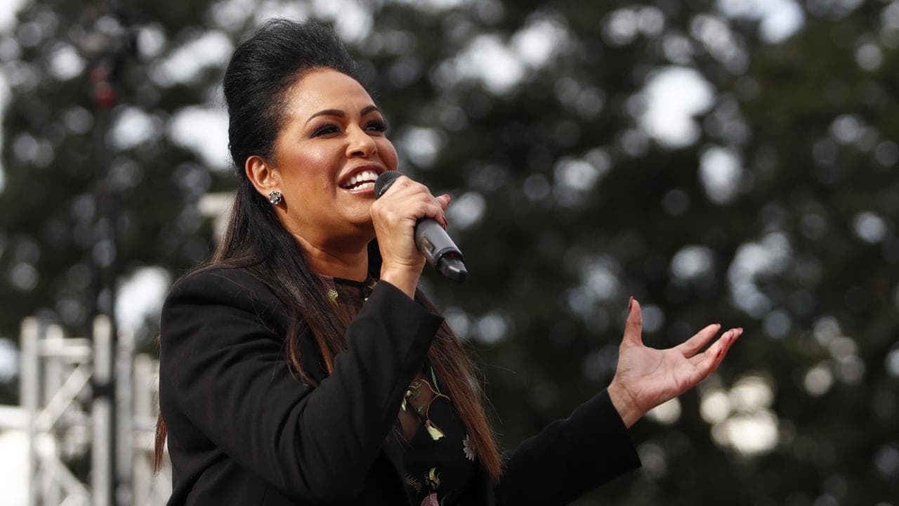 Christine Anu performs My Island Home in Sydney in 2018