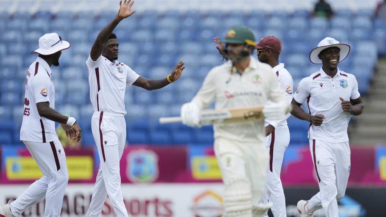 West Indies' Alzarri Joseph.