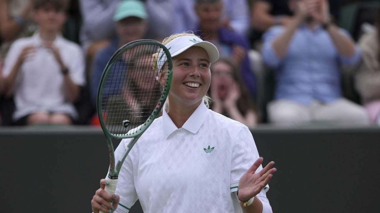 Clara Tauson of Denmark