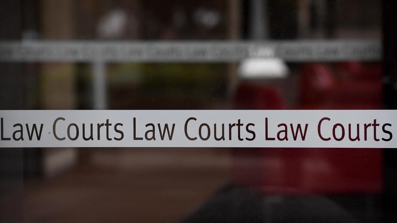 Court signage (file image)