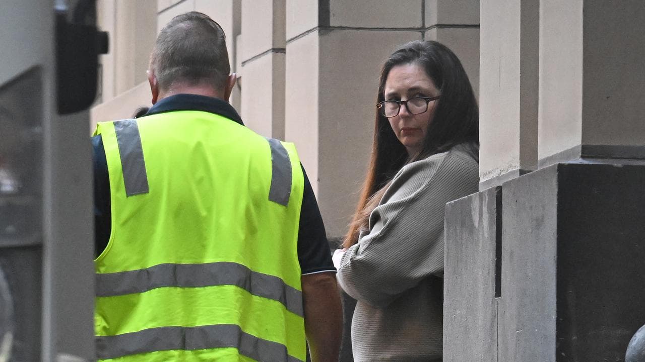 Erin Patterson (right) in Melbourne