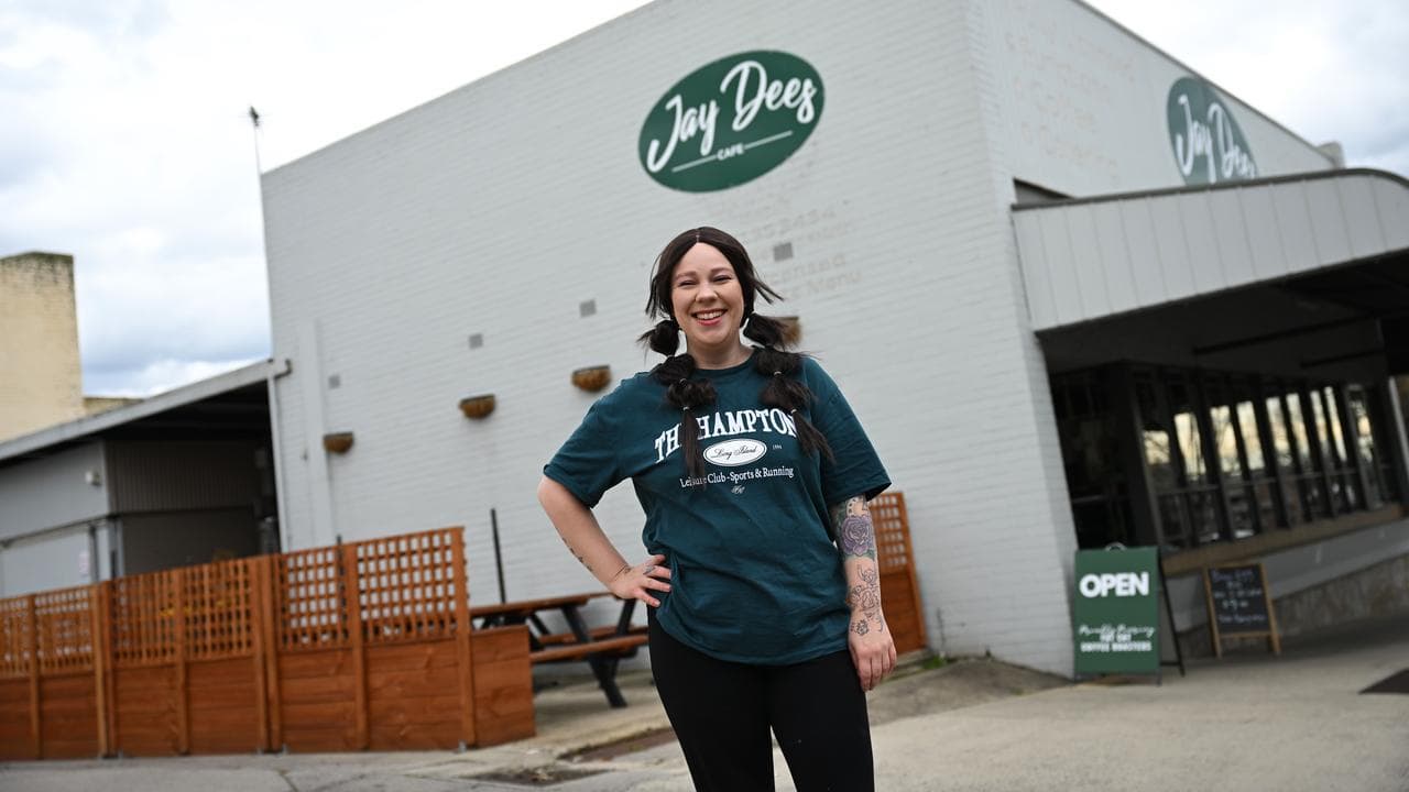 Jay Dees Cafe worker Laura Heller