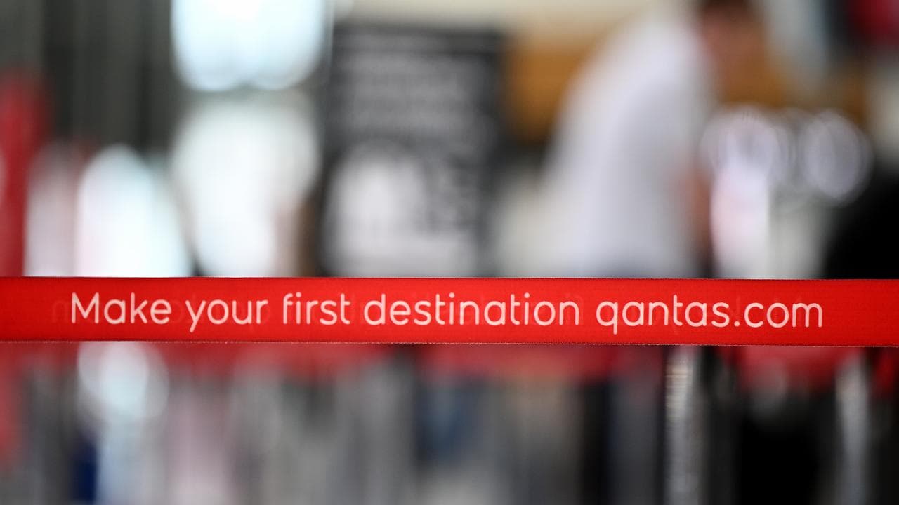 Qantas signage