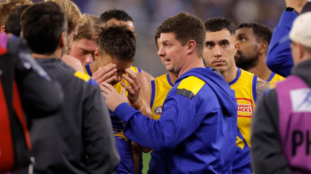 West Coast coach Andrew McQualter