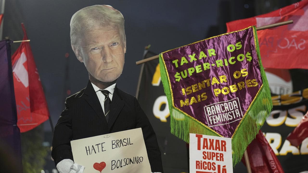 Brazil Trump Tariffs Protest