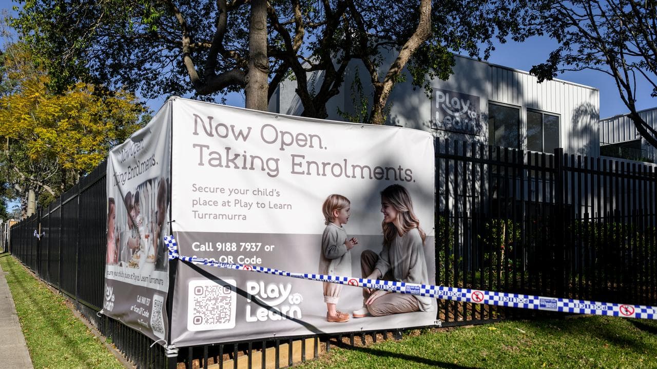 The childcare centre in northern Sydney