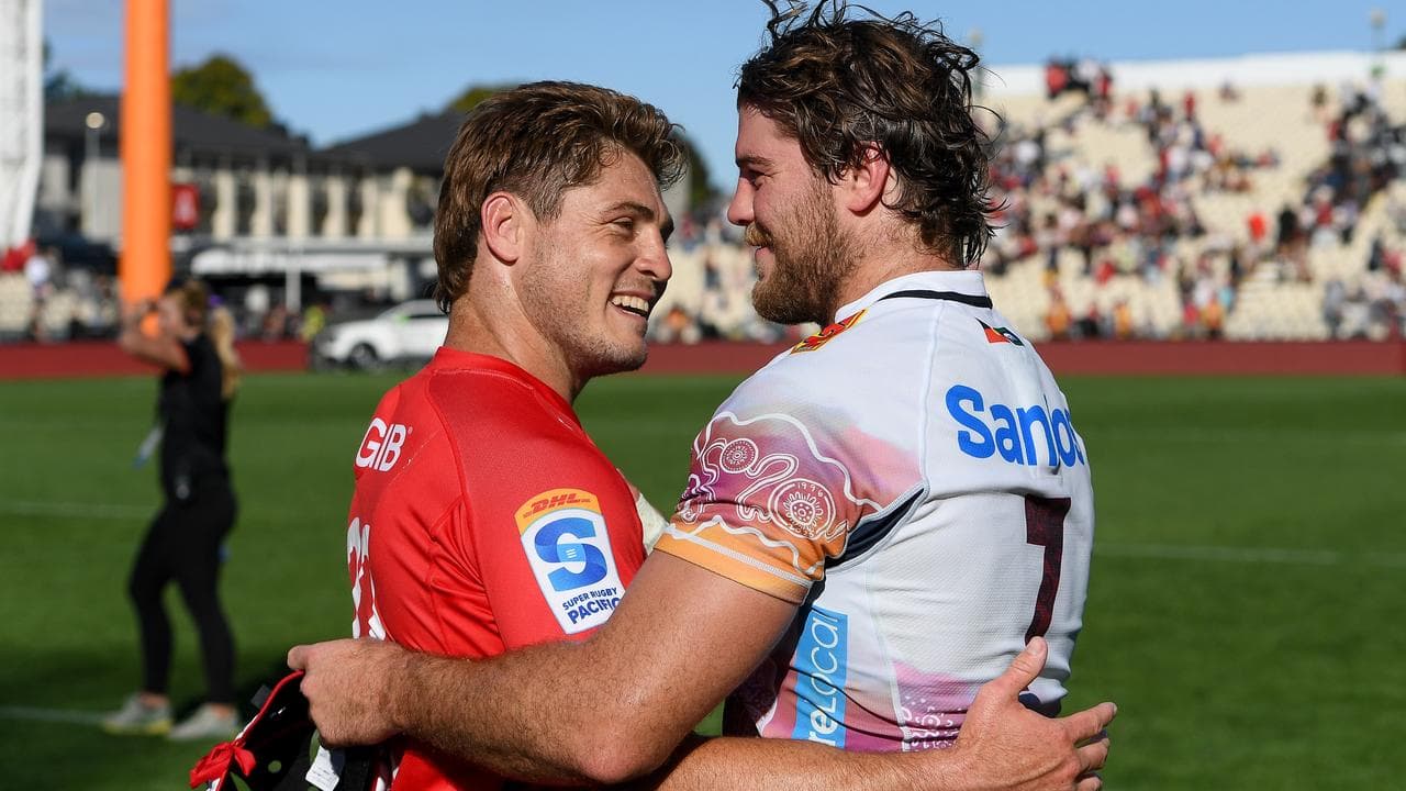 (L-R) James O'Connor and Fraser McReight.