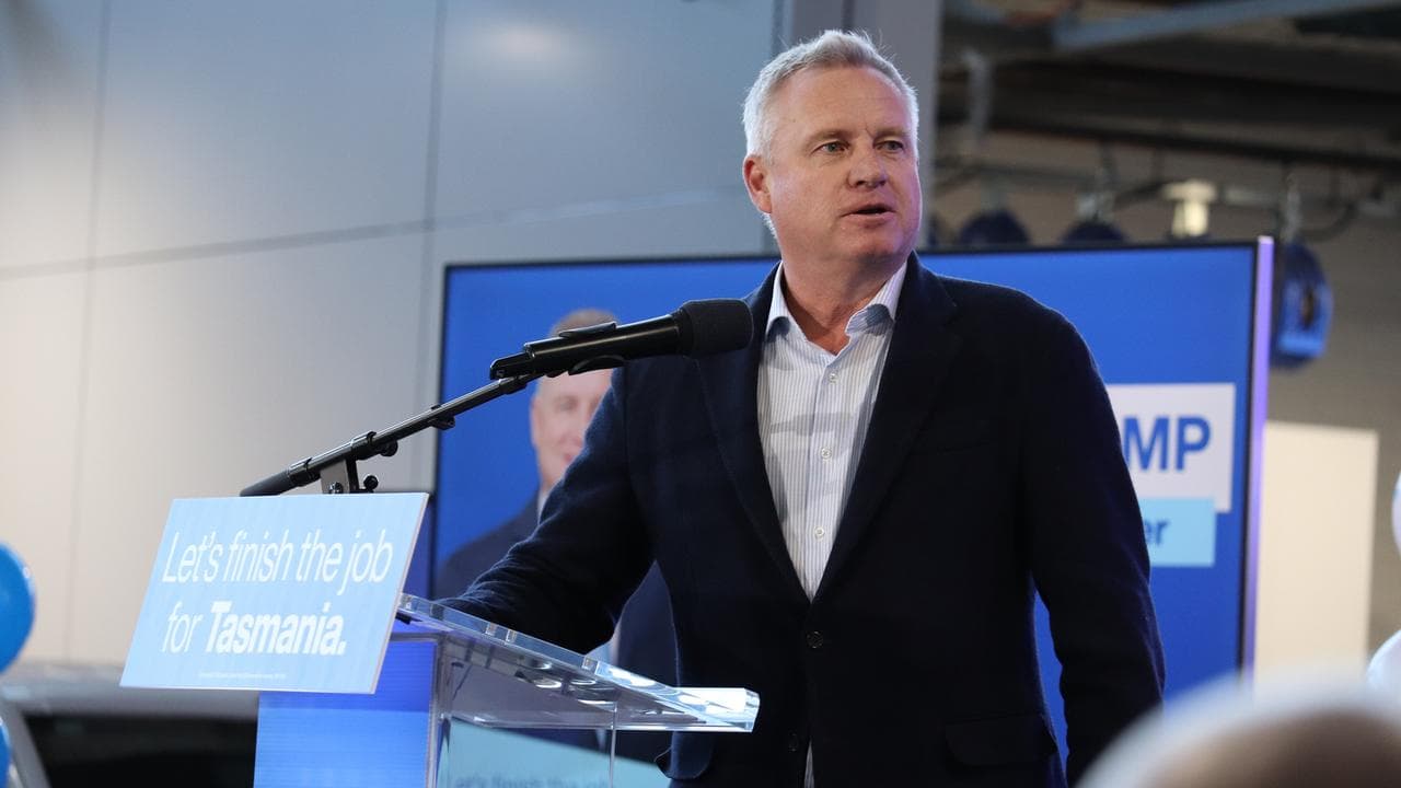 Premier Jeremy Rockliff (file)