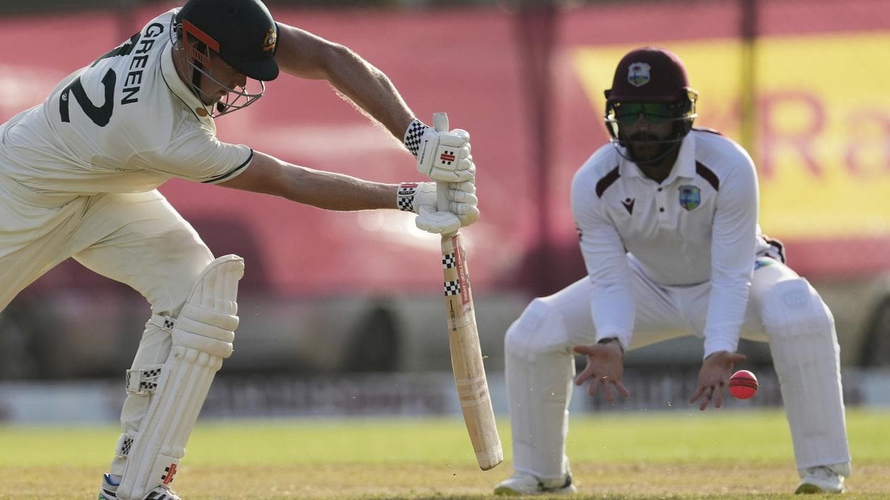 Australia's No.3 Cameron Green.