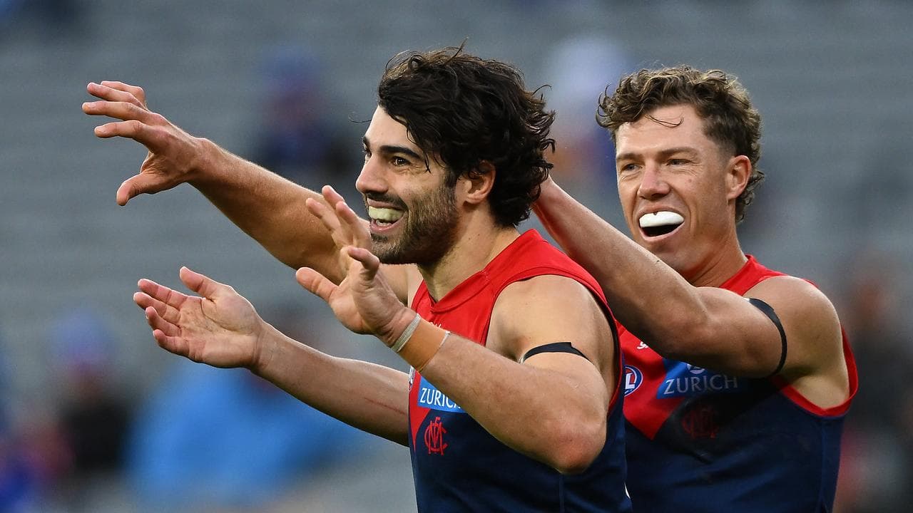 Christian Petracca and Jake Melksham.