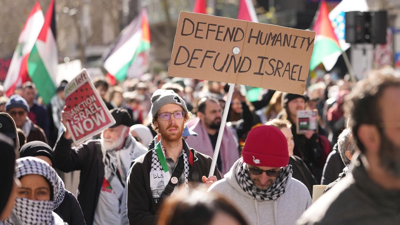 Pro Palestine protest