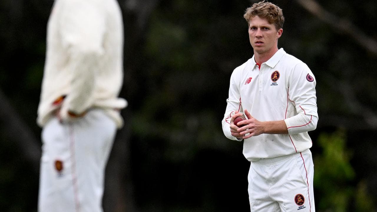 Former Test batter Nathan McSweeney picked up two wickets.