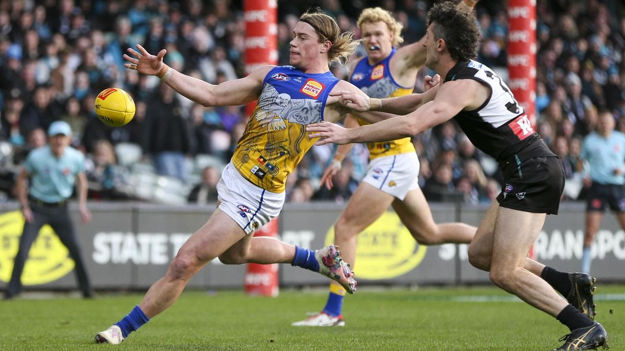 West Coast's Harley Reid battled hard.