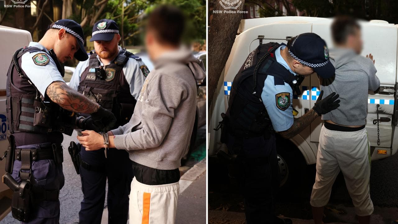 The arrest of Adam Edward Moule (file image)