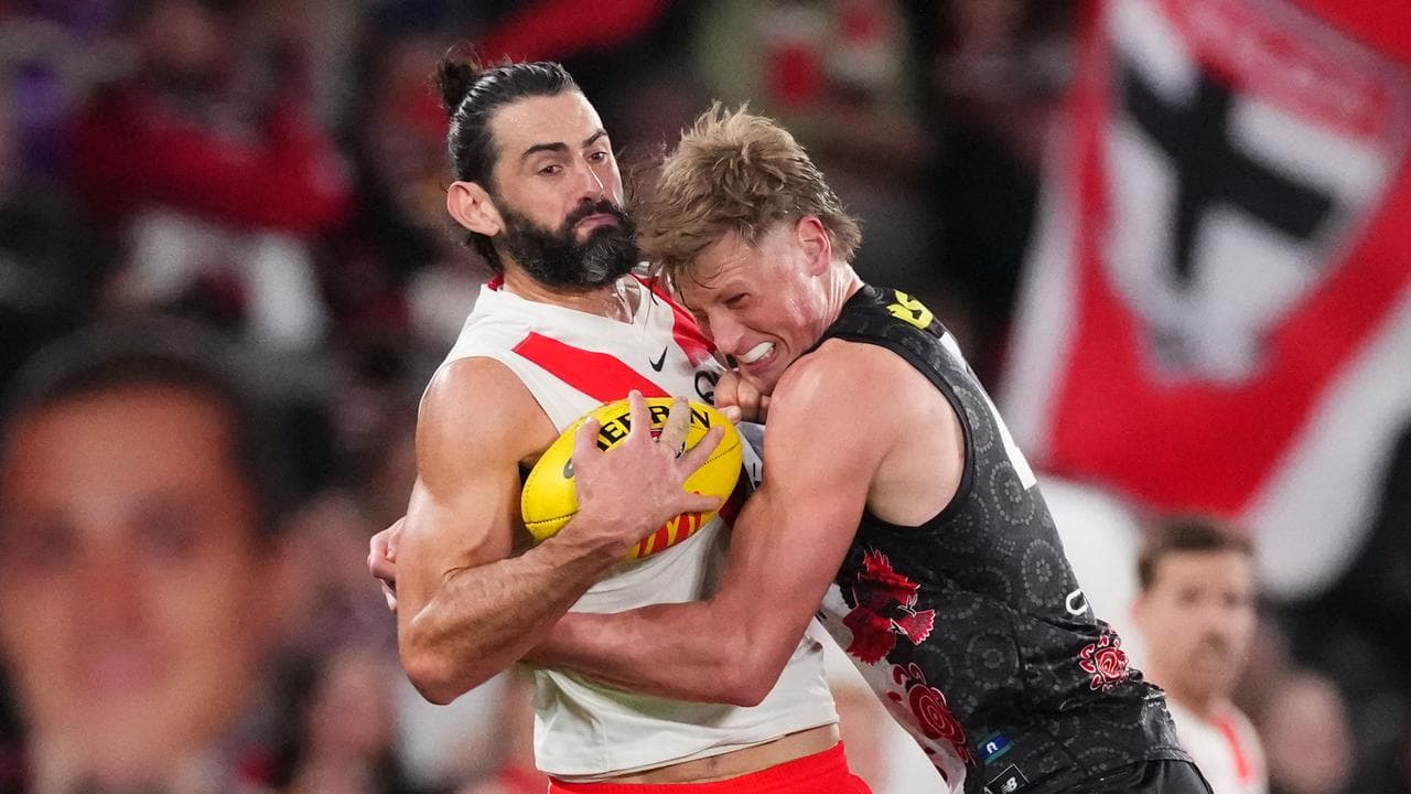 Brodie Grundy and Max Heath.