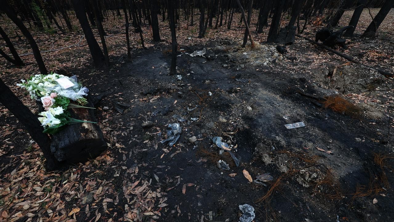 The site where Hannah McGuire's remains were found (file image)