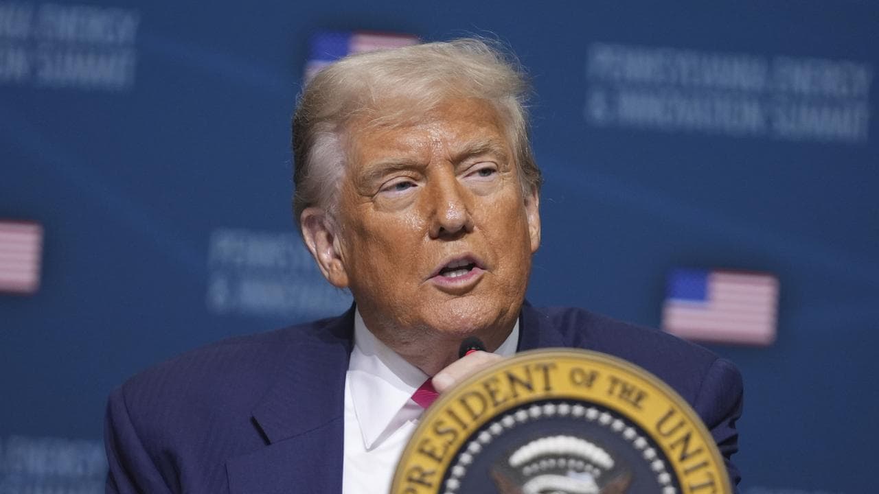 US President Donald Trump