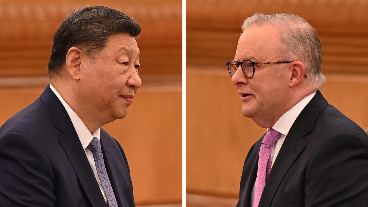 China’s President Xi Jinping and Prime Minister Anthony Albanese
