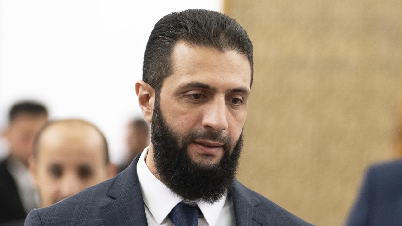Syria's de facto leader Ahmad al-Sharaa
