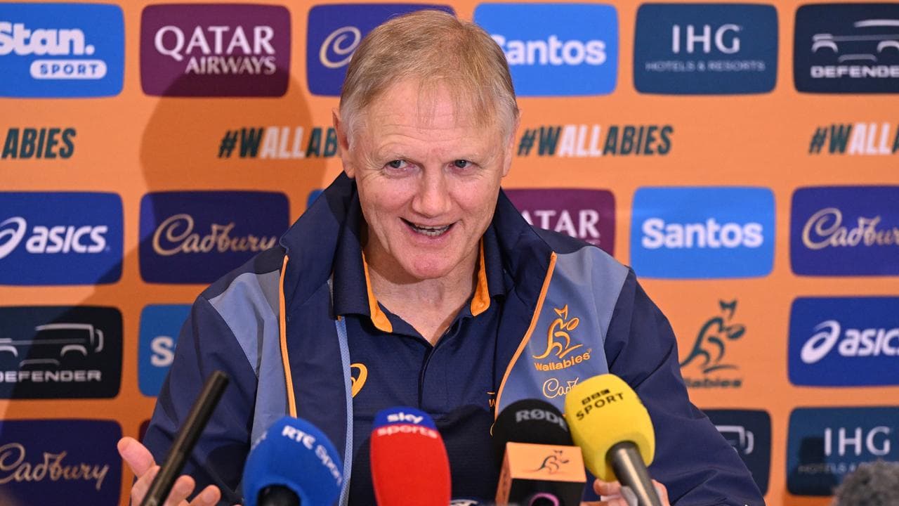 Wallabies coach Joe Schmidt