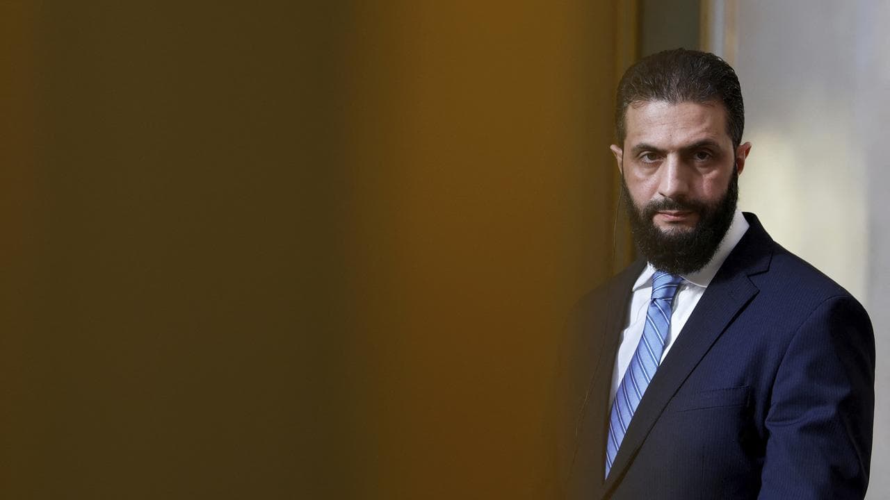 Syrian President Ahmad al-Sharaa Sharaa