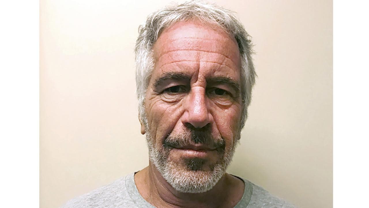 A file photo of Jeffrey Epstein