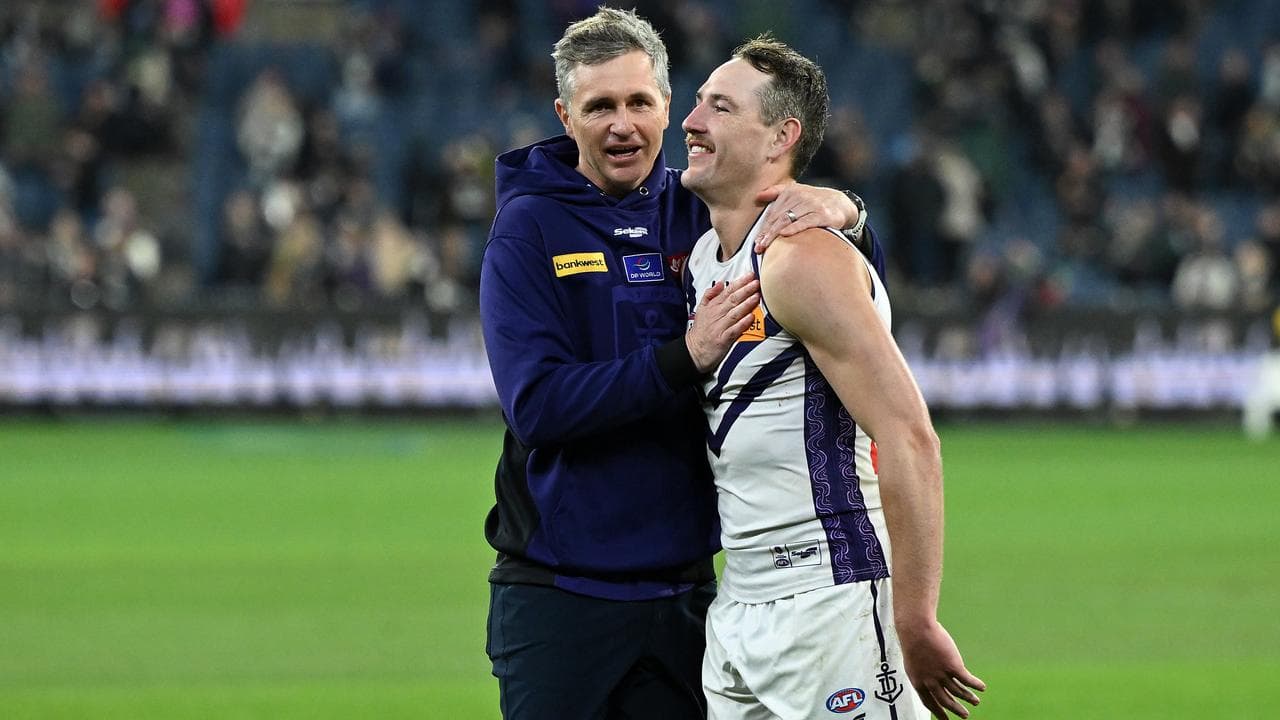 Fremantle coach Justin Longmuir.