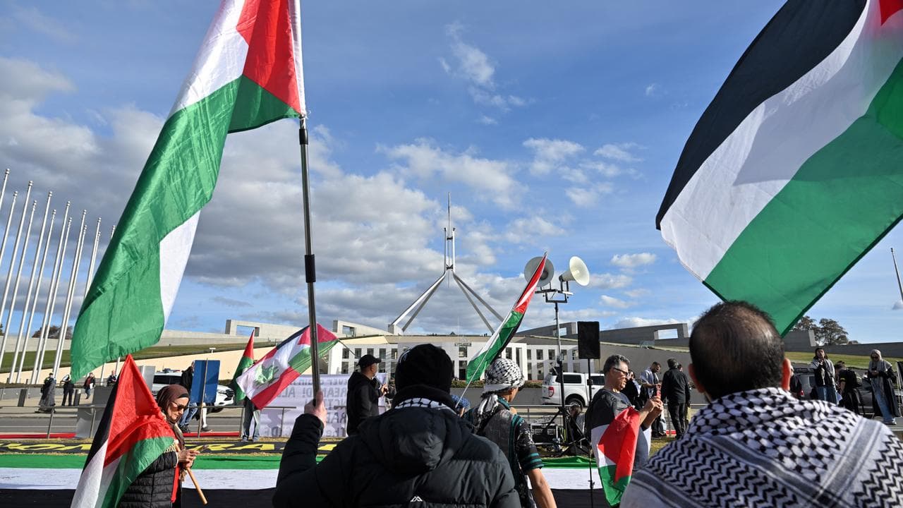 PALESTINE RALLY CANBERRA