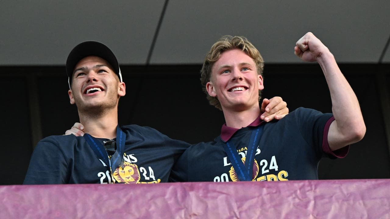 (L-R) Cam Rayner and Jaspa Fletcher.