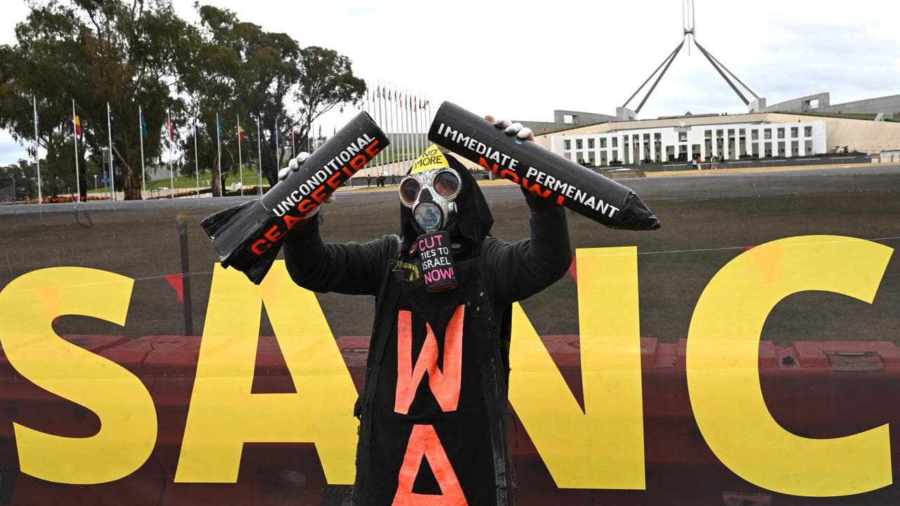 PALESTINE RALLY CANBERRA