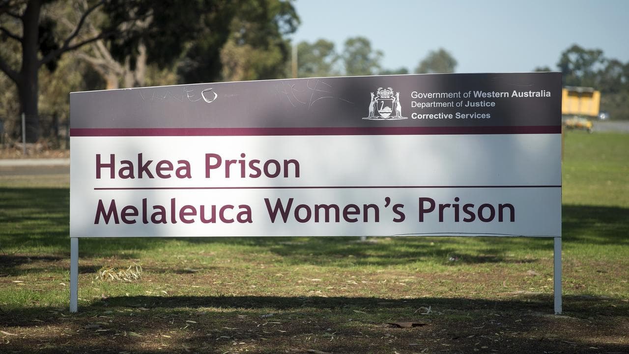 Hake Prison sign