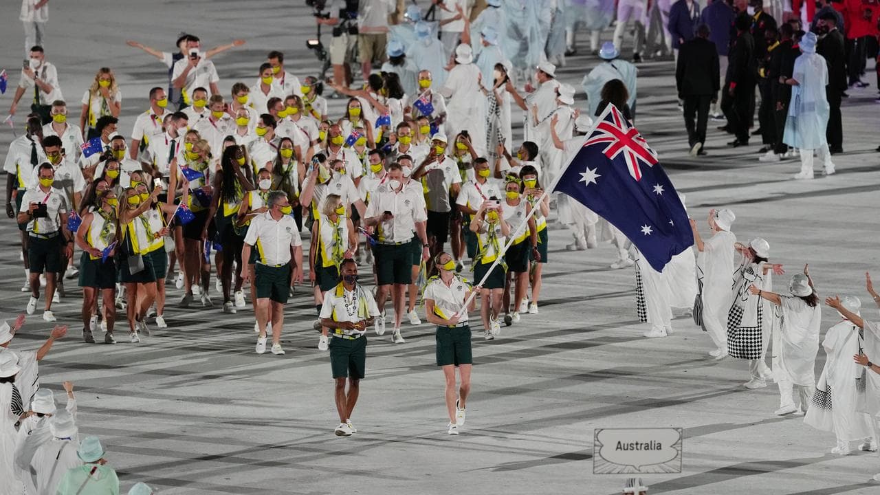Olympics opening ceremony Australia 2021