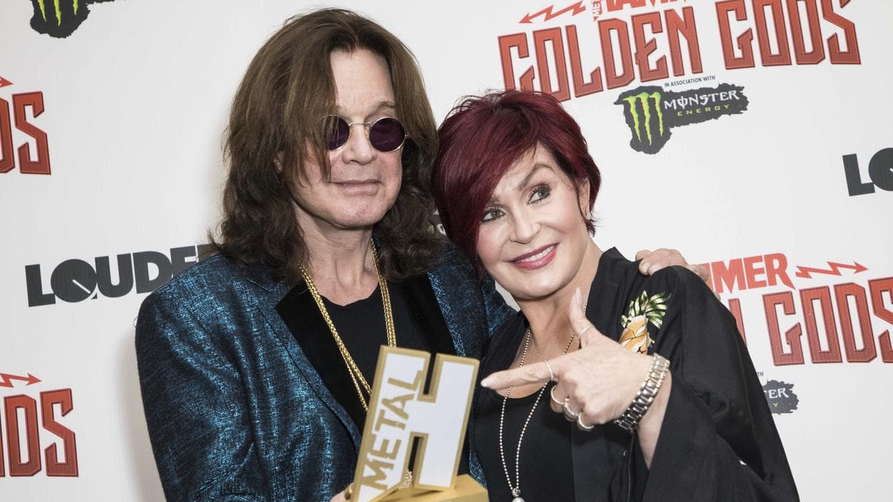 Ozzy Osbourne and Sharon Osbourne