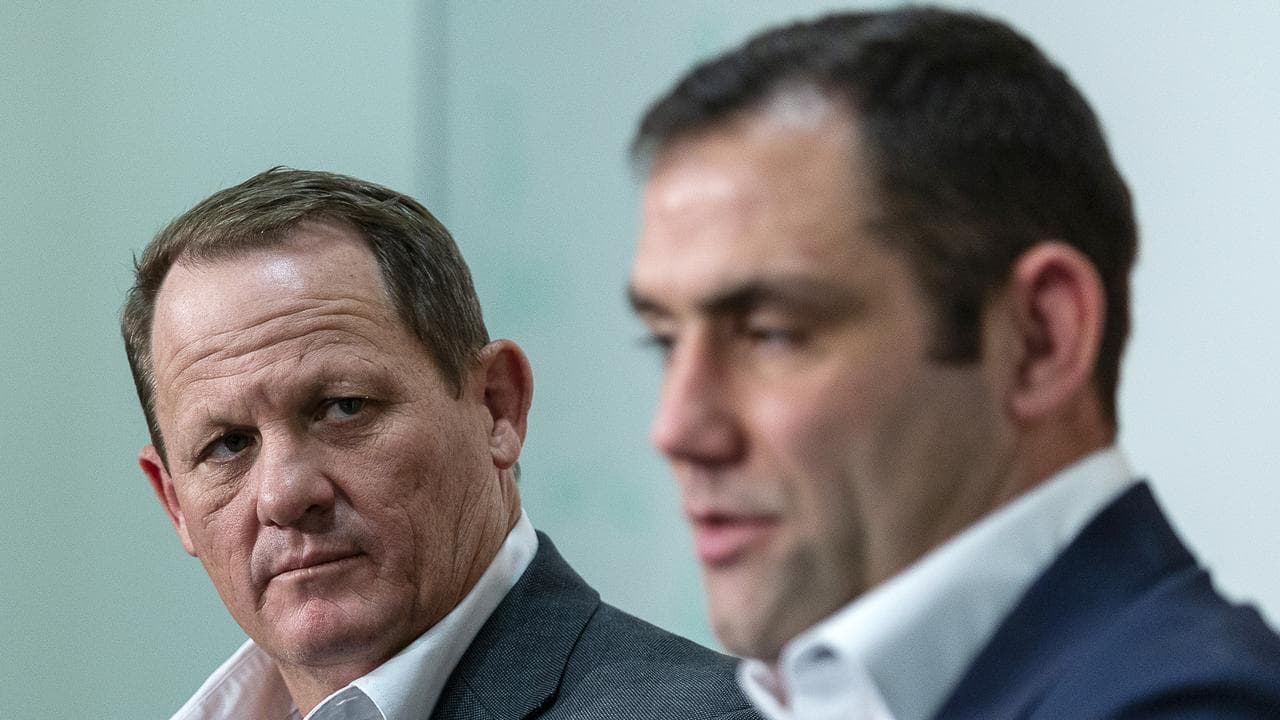 (L-R) Kevin Walters and Cameron Smith.