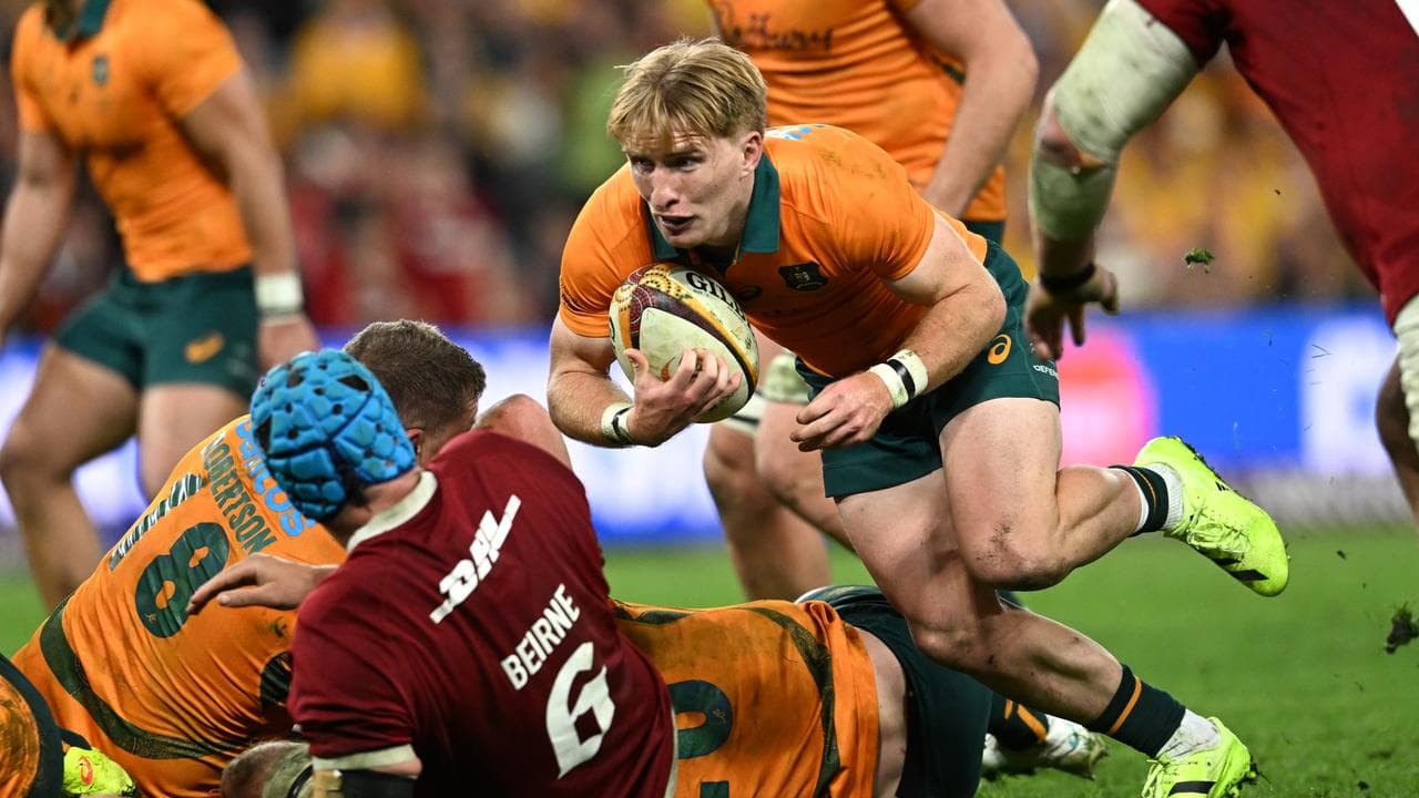 The Wallabies finished strongly in Brisbane.