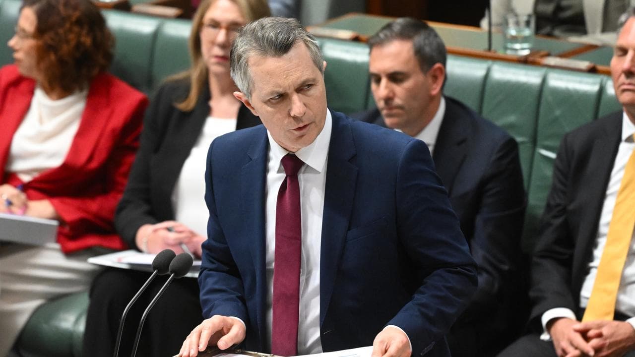 Education Minister Jason Clare speaks during Question Time