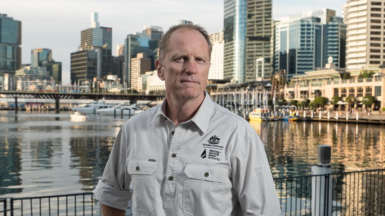 Head of Murray Darling Basin Authority Andrew McConville