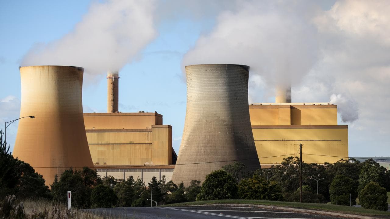 The Yallourn coal-fired power station